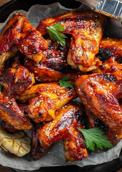 alitas de pollo